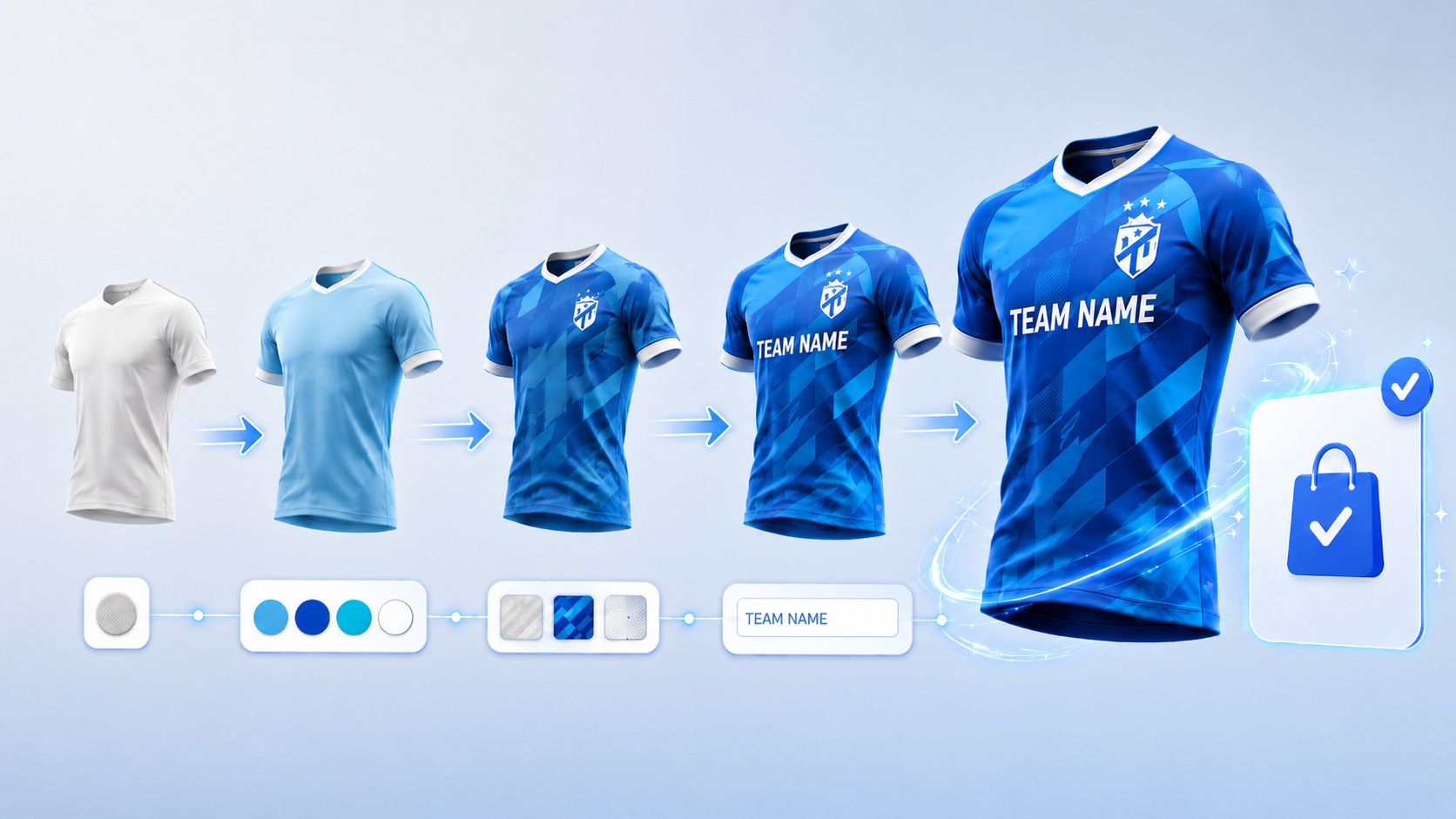 Custom Team Kit configured with Solvin3D
